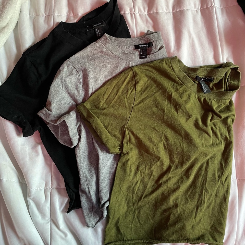 Forever21 Crop Tops Bundle !